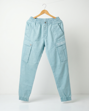 Frost Blue Cargo Pants