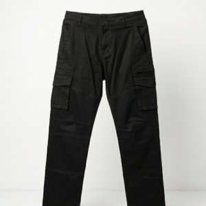 Jet Black Cargo Pants