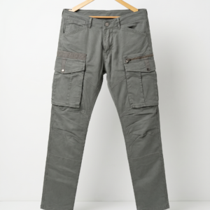 Olive Grey Cargo Pants