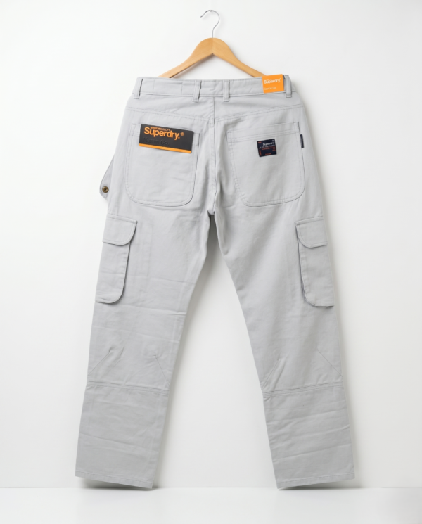 Stealth White Cargo Pants