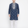 Royal Zari Embroidered Kurta