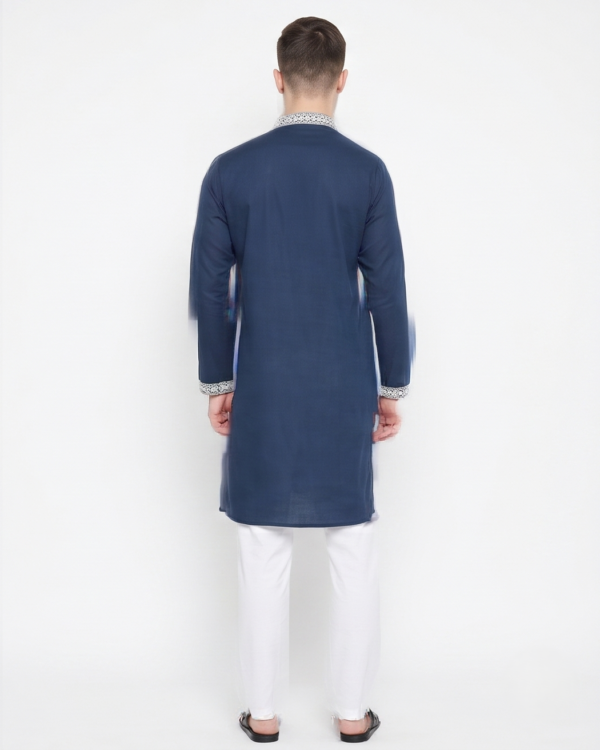 Royal Zari Embroidered Kurta