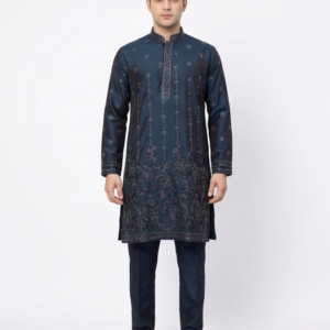 Regal Navy Festive Kurta