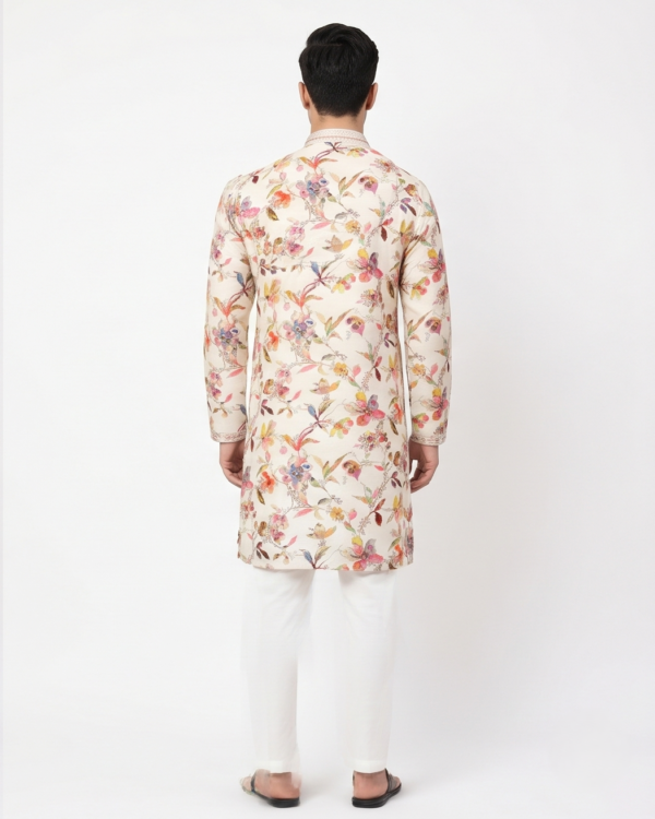 Pastel Garden Premium Kurta