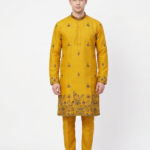 Traditional Embroidered Kurta Set