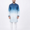 Royal Fade Embroidered Kurta