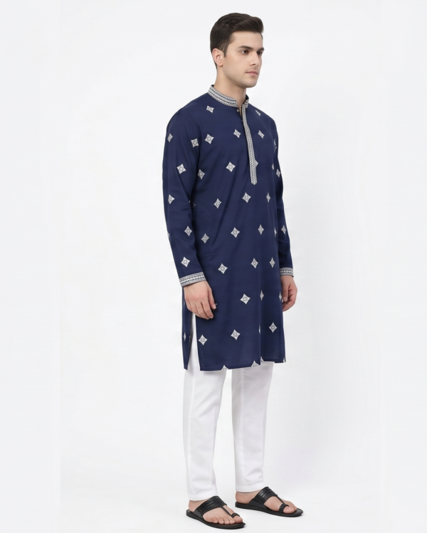 Imperial Diamond Motif Kurta