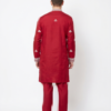 Deep crimson red festive tone