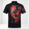 Flame Reaper Printed Polo