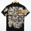 Pirate Skull Graphic Polo