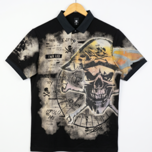 Pirate Skull Graphic Polo
