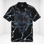 Wolf Rage Printed Polo