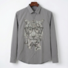 Ash Grey Crystal Shirt