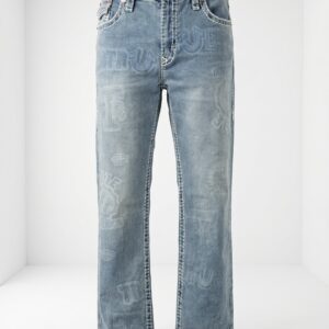 Heritage Print Denim Jeans