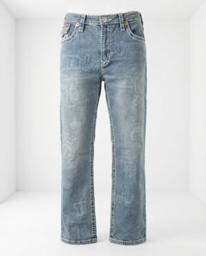 Heritage Print Denim Jeans