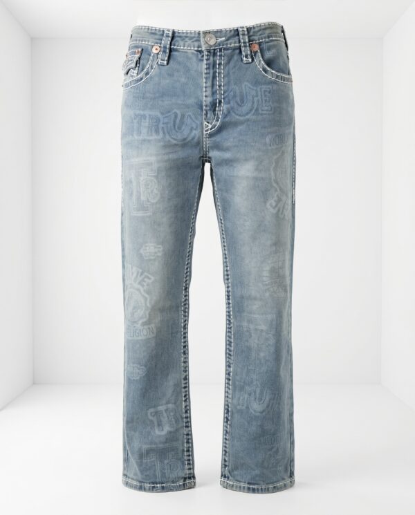 Heritage Print Denim Jeans
