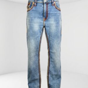 Vintage Light Blue Wash Jeans
