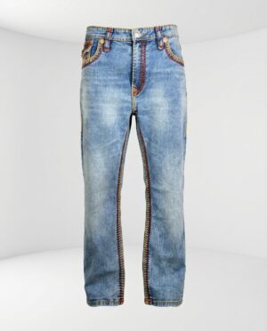Vintage Light Blue Wash Jeans