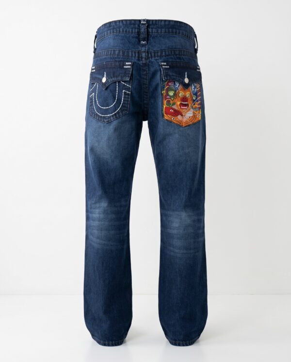 Dark Blue Wash Jeans