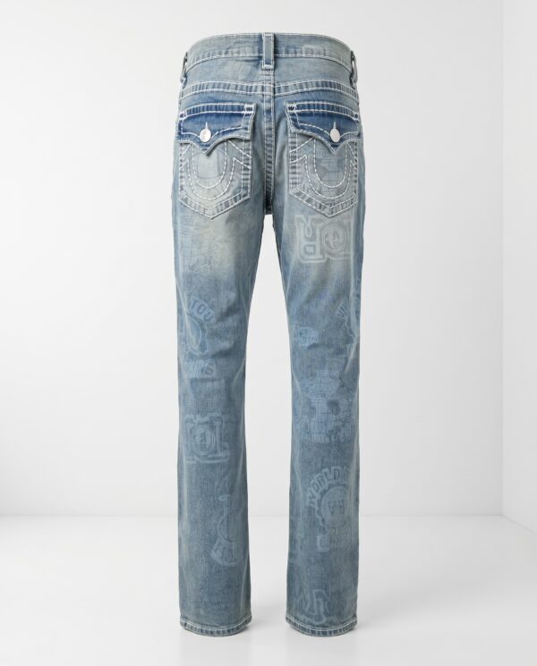 Heritage Print Denim Jeans