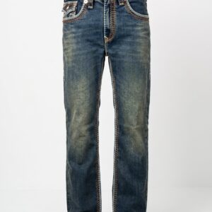 Rustic Edge Denim Jeans