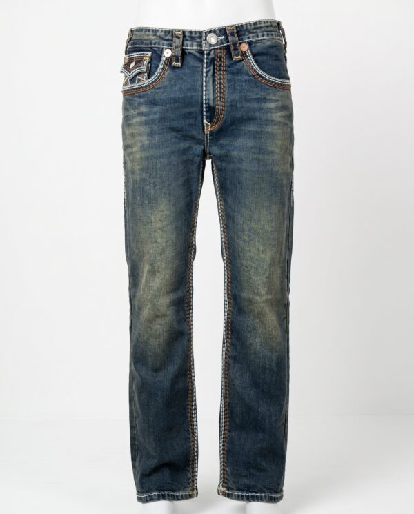 Rustic Edge Denim Jeans