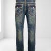 Rustic Edge Denim Jeans