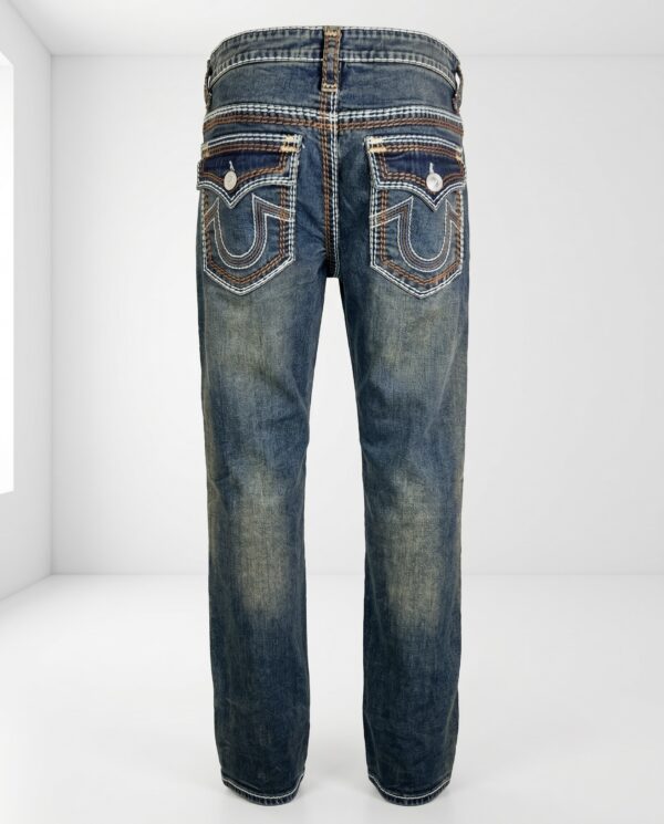 Rustic Edge Denim Jeans