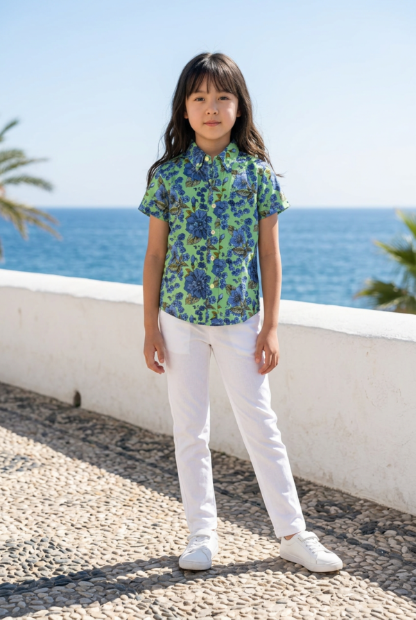 Summer Bloom Kids Shirt