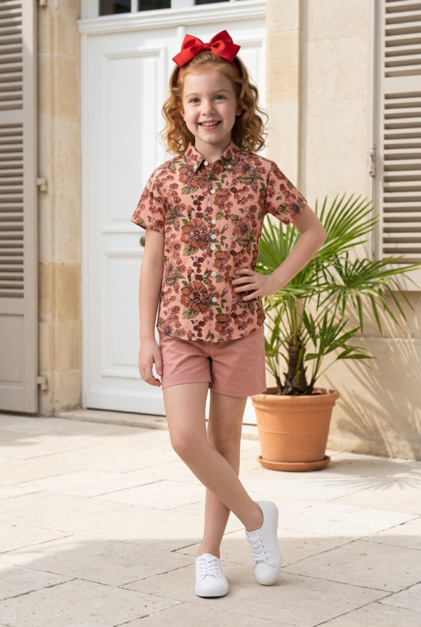 Summer Bloom Kids Shirt