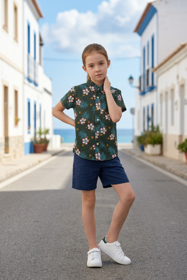 Summer Bloom Kids Shirt