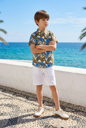 Coastal Bloom Kids Shirt