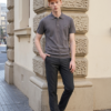 Textured Polo T-Shirt