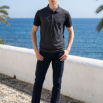 Textured Polo T-Shirt