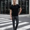 Luxe Collar Polo T-Shirt