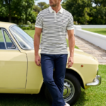 Timeless Stripe Polo T-Shirt