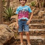 Kids Athletic Print T-Shirt