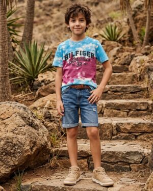 Kids Athletic Print T-Shirt