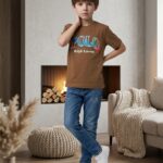 Kids Color Pop Typography T-Shirt