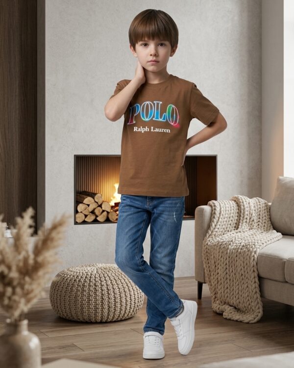 Kids Color Pop Typography T-Shirt