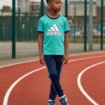Kids Adidas Logo Print T-Shirt