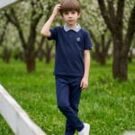 Kids Signature Collar Polo T-Shirt