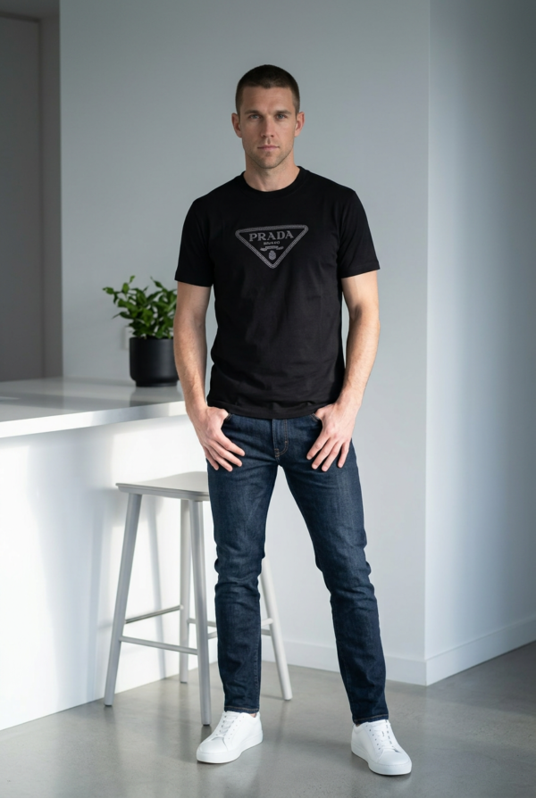Metro Luxe Printed T-Shirt