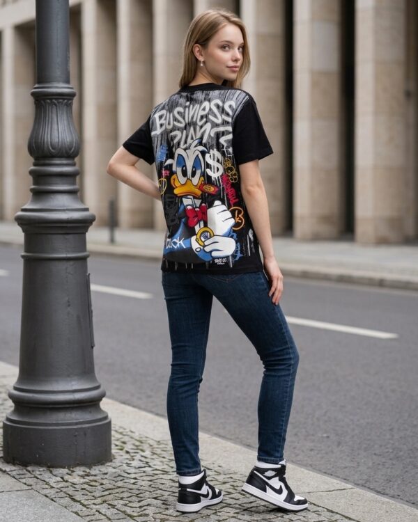 Women's Graphic Oversized T-Shirt