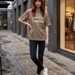 Women's Graphic Oversized T-Shirt
