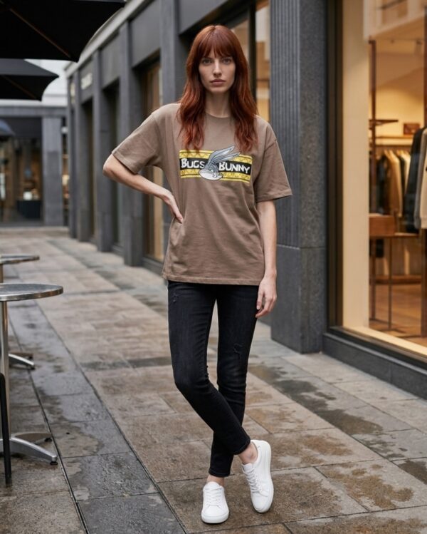 Women's Graphic Oversized T-Shirt