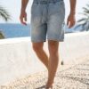 Classic Cargo Denim Shorts