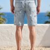 Classic Cargo Denim Shorts