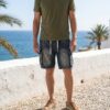Classic Cargo Denim Shorts