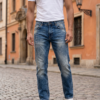 Classic Raw Denim Jeans
